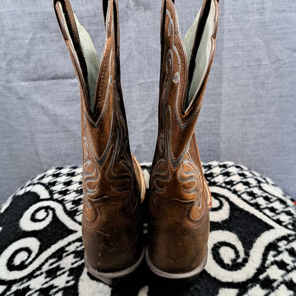 %Ariat Men's Sport Western Wide Square Toe Cowboy Boots 7.5 D15 - Picture 4 of 13